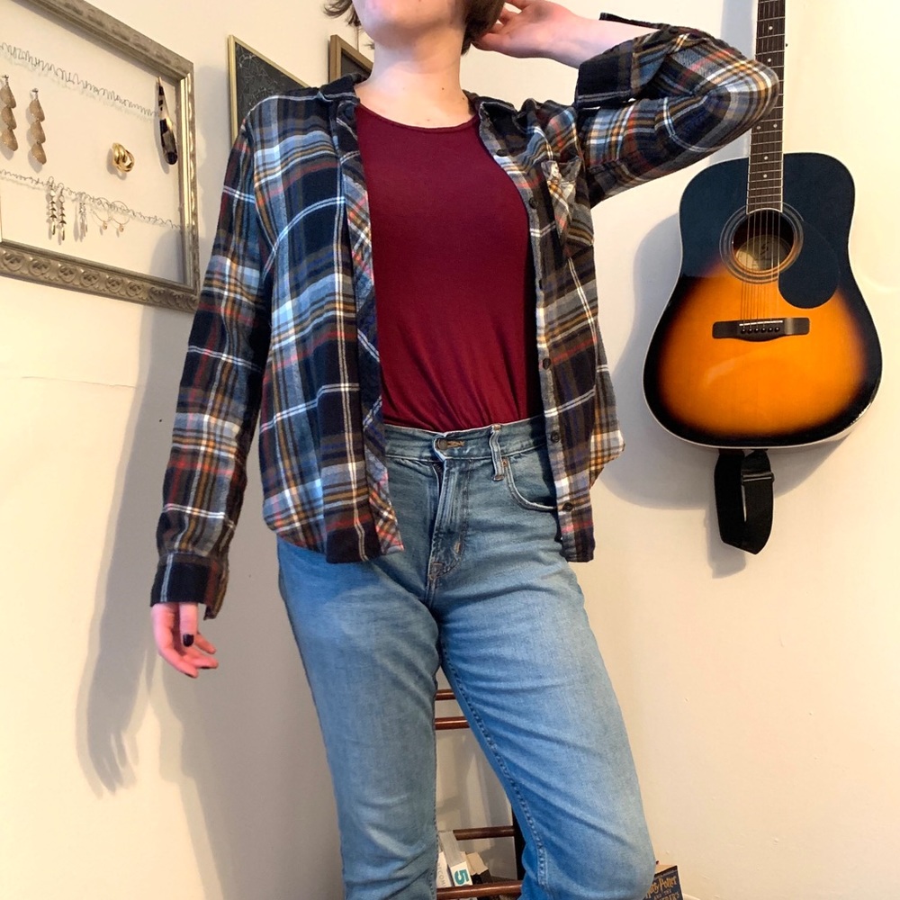 Multi-colored Comfy Flannel